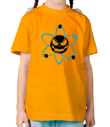 Детская футболка Злой атом