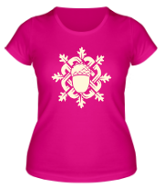 Женская футболка Жёлудь с кельтским узором фото
