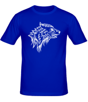 Мужская футболка Злой волк фото