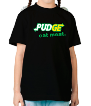 Детская футболка Pudge - Eat Meat фото