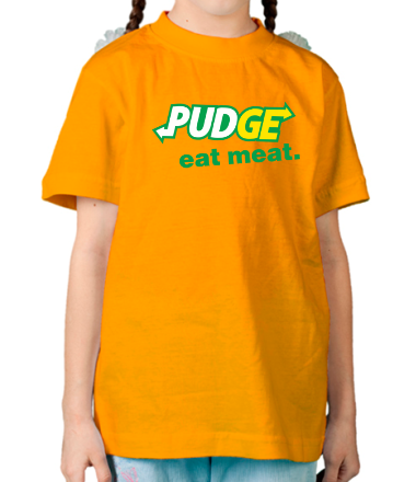 Детская футболка Pudge - Eat Meat