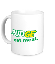 Кружка Pudge - Eat Meat фото