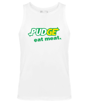 Мужская майка Pudge - Eat Meat фото