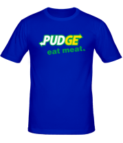 Мужская футболка Pudge - Eat Meat фото