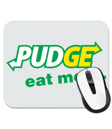 Коврик для мыши Pudge - Eat Meat