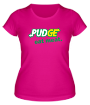 Женская футболка Pudge - Eat Meat фото