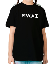 Детская футболка S.W.A.T  фото