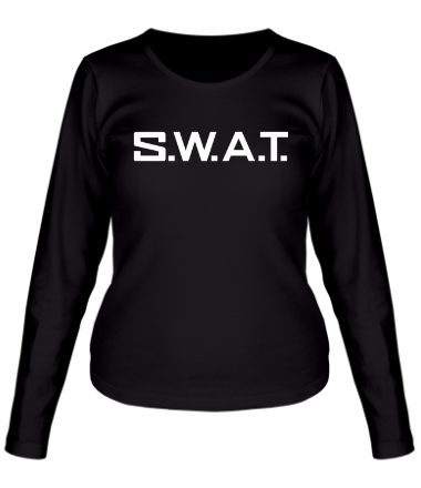 Женская футболка длинный рукав S.W.A.T 