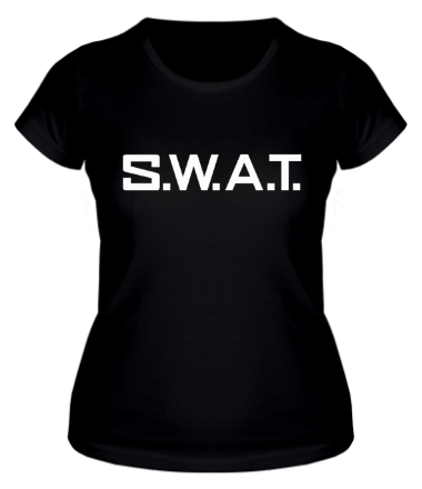 Женская футболка S.W.A.T 