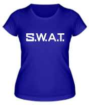Женская футболка S.W.A.T  фото