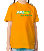 Детская футболка Dope Shef - Eat Meth фото