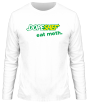 Мужская футболка длинный рукав Dope Shef - Eat Meth фото