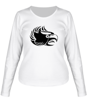 Женская футболка длинный рукав Злой орел фото