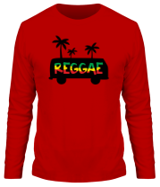 Мужская футболка длинный рукав Reggae фото