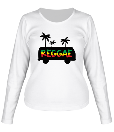Женская футболка длинный рукав Reggae