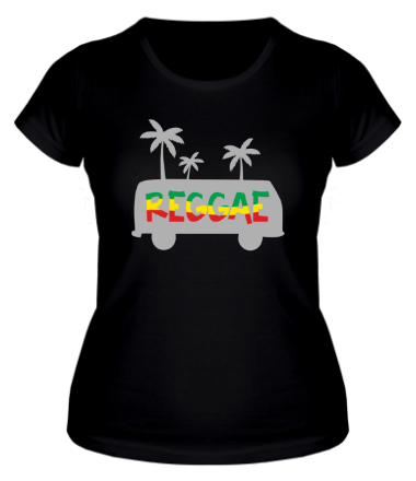 Женская футболка Reggae