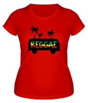 Женская футболка Reggae фото
