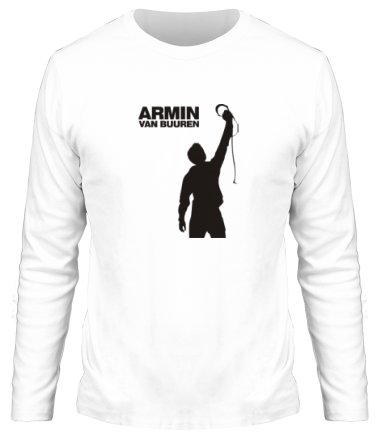 Мужская футболка длинный рукав Armin Van Buuren