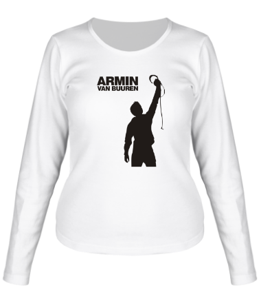 Женская футболка длинный рукав Armin Van Buuren