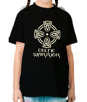 Детская футболка Кельтский воин (свет) фото