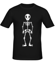 Мужская футболка Скелетик фото
