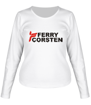 Женская футболка длинный рукав Ferry Corsten фото