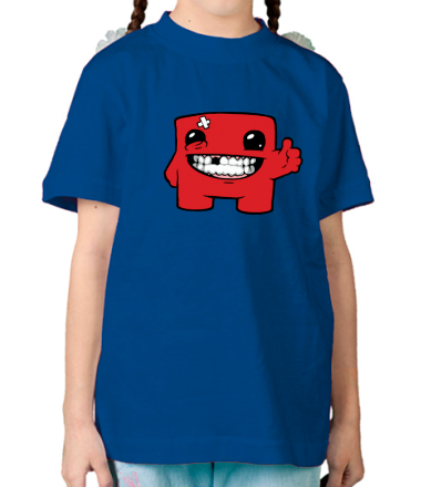 Детская футболка Super Meat Boy