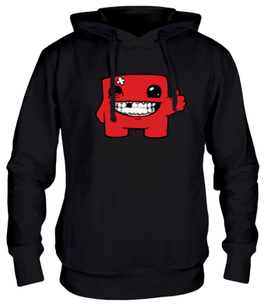 Толстовка худи Super Meat Boy