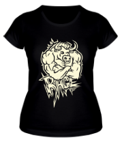 Женская футболка Rage (ярость) (свет) фото