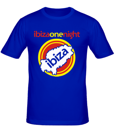 Мужская футболка Ibiza one night 