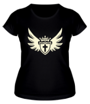 Женская футболка Щит веры (свет) фото