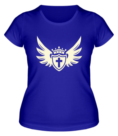 Женская футболка Щит веры (свет)
