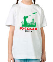 Детская футболка Русская охота (утки) фото