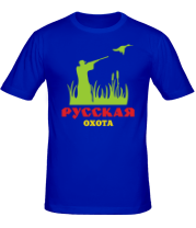Мужская футболка Русская охота (утки) фото