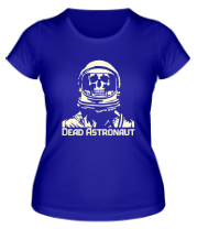Женская футболка Мертвый космонавт (свет) фото