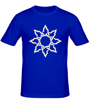 Мужская футболка Кельтское солнце (свет)