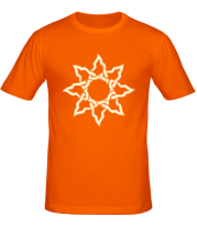 Мужская футболка Кельтское солнце (свет) фото