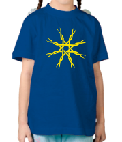 Детская футболка Звезда из лент фото