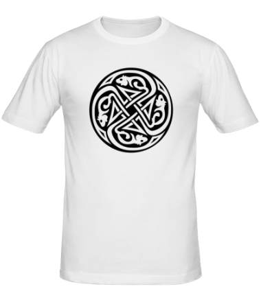 Мужская футболка Крысы кельтский круг
