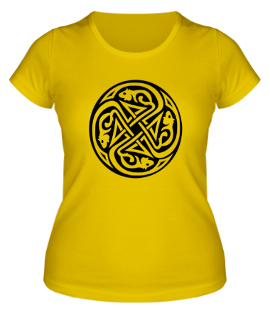 Женская футболка Крысы кельтский круг