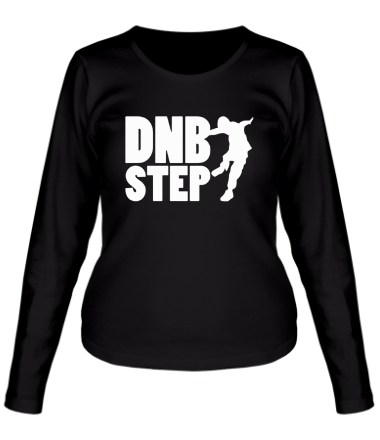 Женская футболка длинный рукав DNB Step танцор