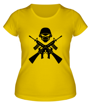 Женская футболка Iron Maiden (Army)