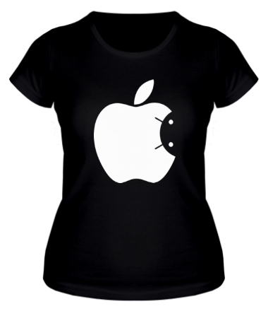Женская футболка Android&IOS