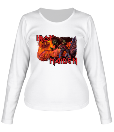 Женская футболка длинный рукав Iron Maiden (From Fear To Eternity)