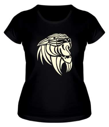 Женская футболка Пантера тату