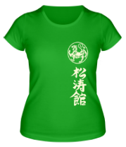 Женская футболка Шотокан карате (свет) фото