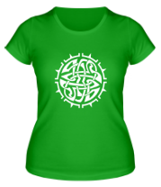 Женская футболка Тату из кельтских узоров фото