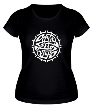 Женская футболка Тату из кельтских узоров