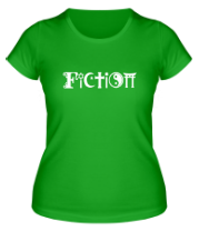 Женская футболка Fiction (фикция) фото