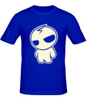 Мужская футболка Человечек (свет) фото